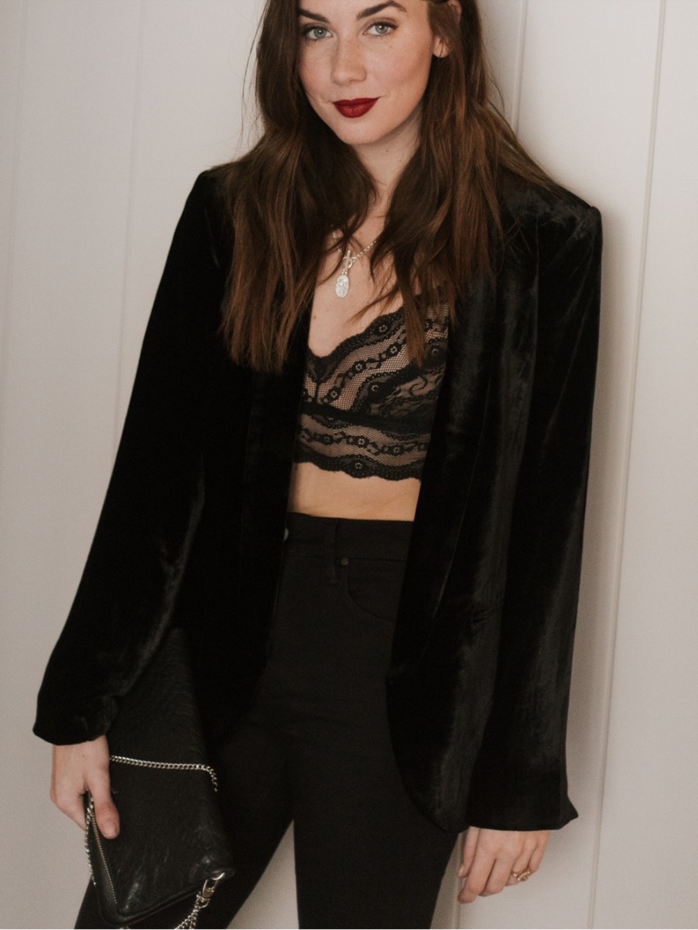 Garnet Hill Black Silk Velvet Blazer Size 0 Luxury Evening Jacket